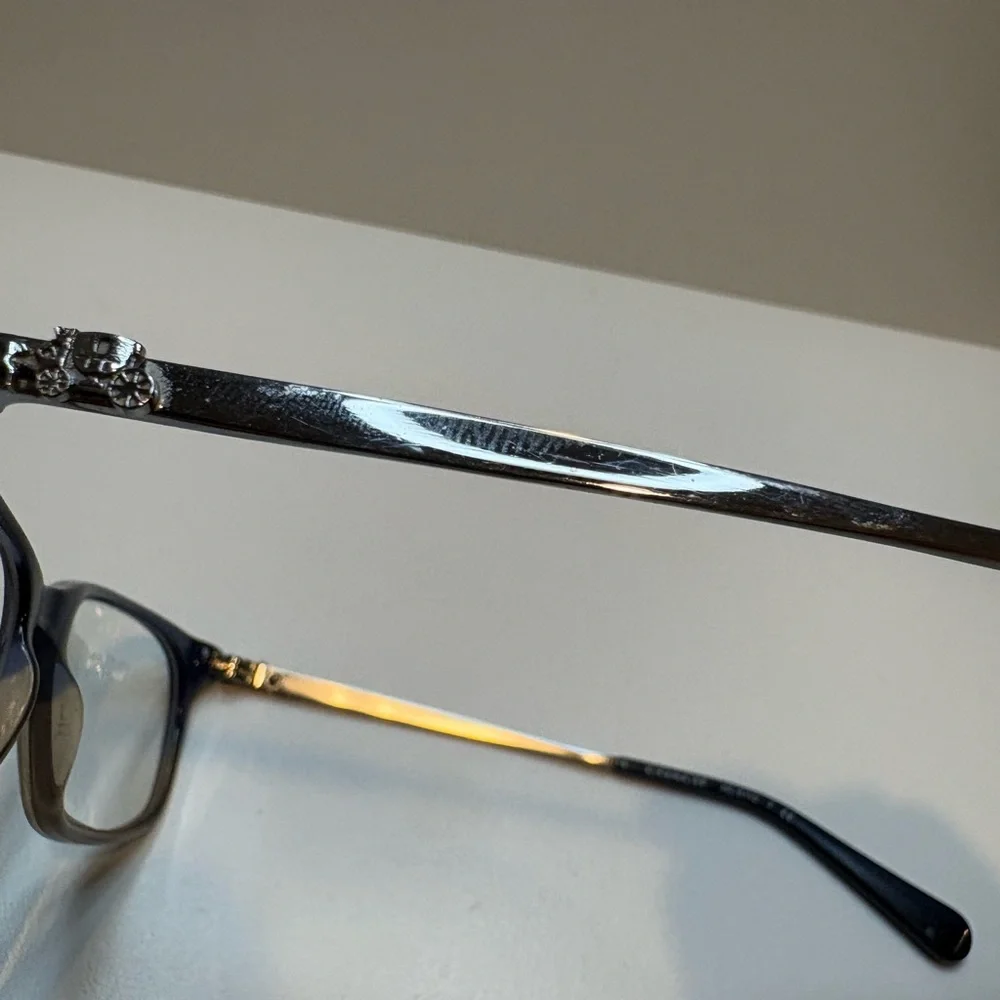 COACH EYEGLASSES 5489‎ (Denim Taupe Glitter Gradient) 52•16•140 COACH GLASSES